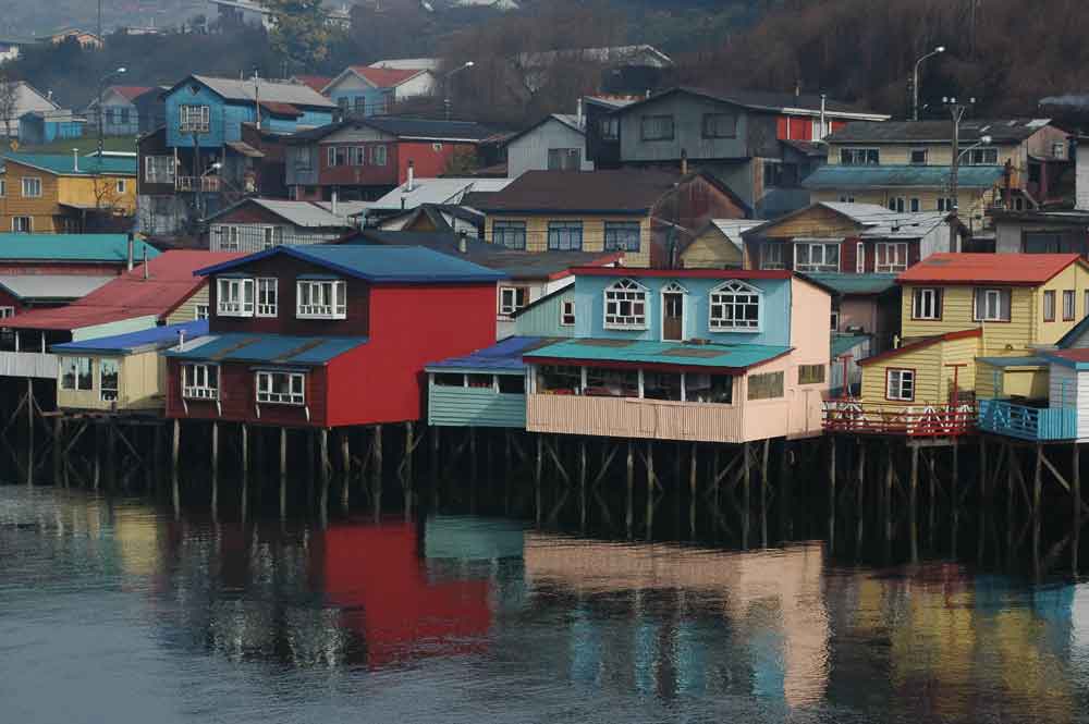 39 - Chile - isla de Chiloe, Castro